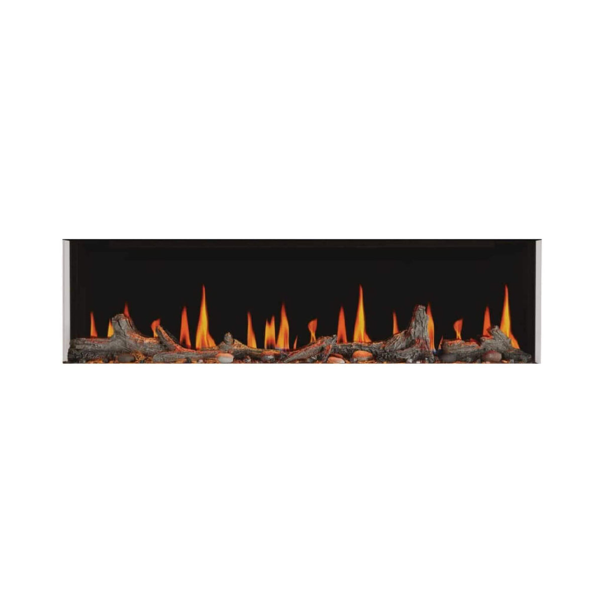 Napoleon Luminex 65-Inch LCD Built-In Electric Fireplace With Remote Control [NEFL65LCD-3SV]