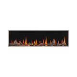 Napoleon Luminex 65-Inch LCD Built-In Electric Fireplace With Remote Control [NEFL65LCD-3SV]