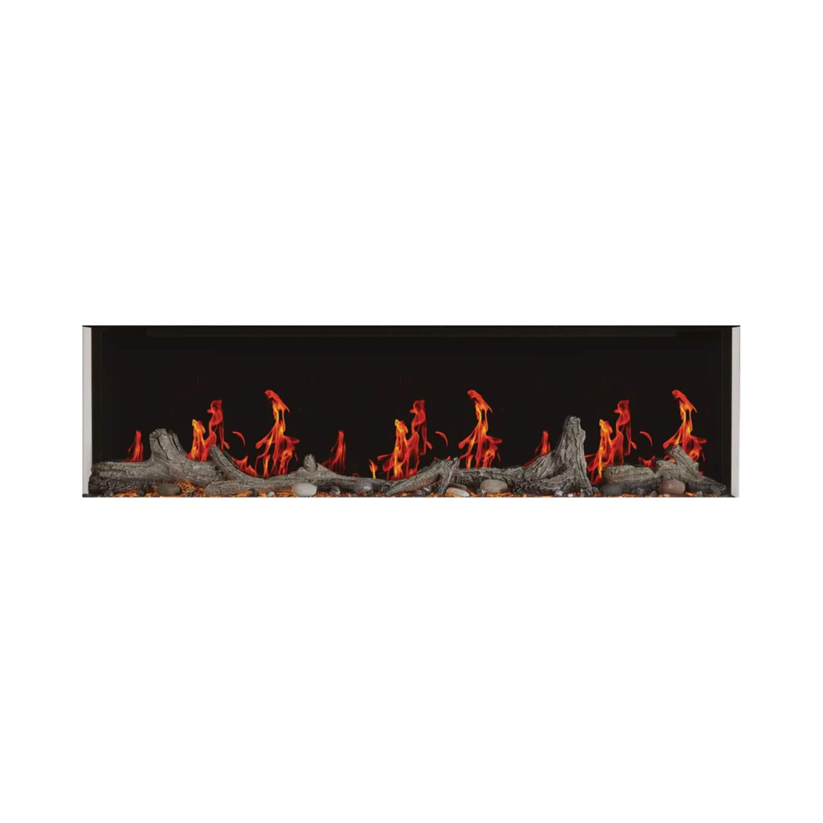Napoleon Luminex 65-Inch LCD Built-In Electric Fireplace With Remote Control [NEFL65LCD-3SV]