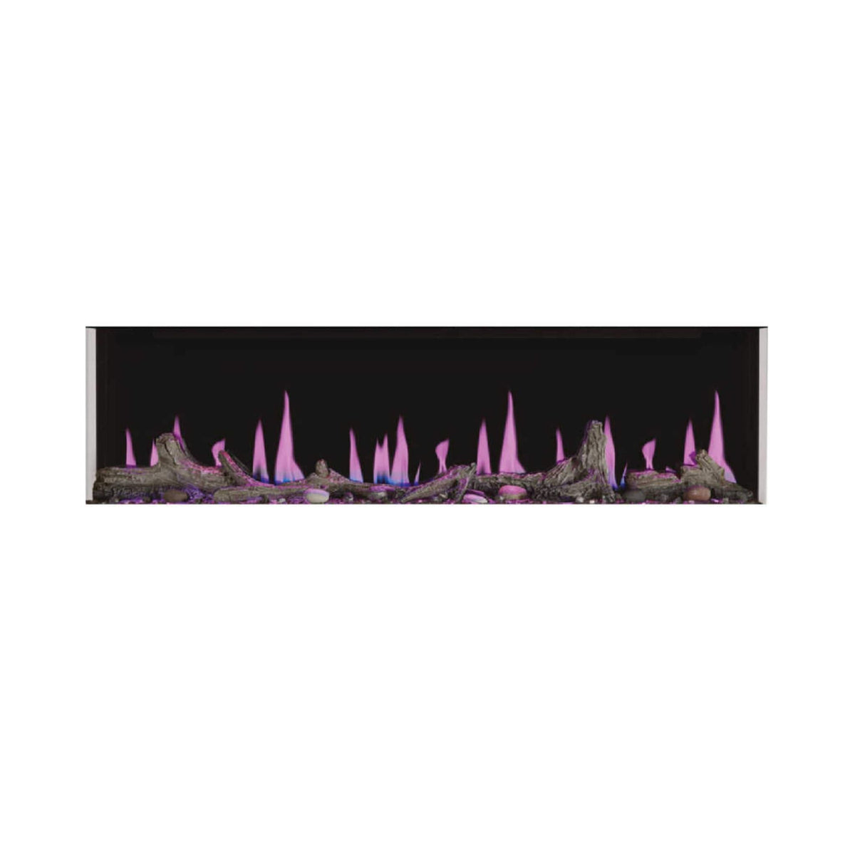 Napoleon Luminex 65-Inch LCD Built-In Electric Fireplace With Remote Control [NEFL65LCD-3SV]
