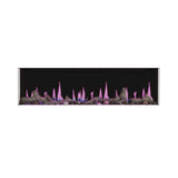 Napoleon Luminex 65-Inch LCD Built-In Electric Fireplace With Remote Control [NEFL65LCD-3SV]