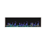 Napoleon Luminex 65-Inch LCD Built-In Electric Fireplace With Remote Control [NEFL65LCD-3SV]