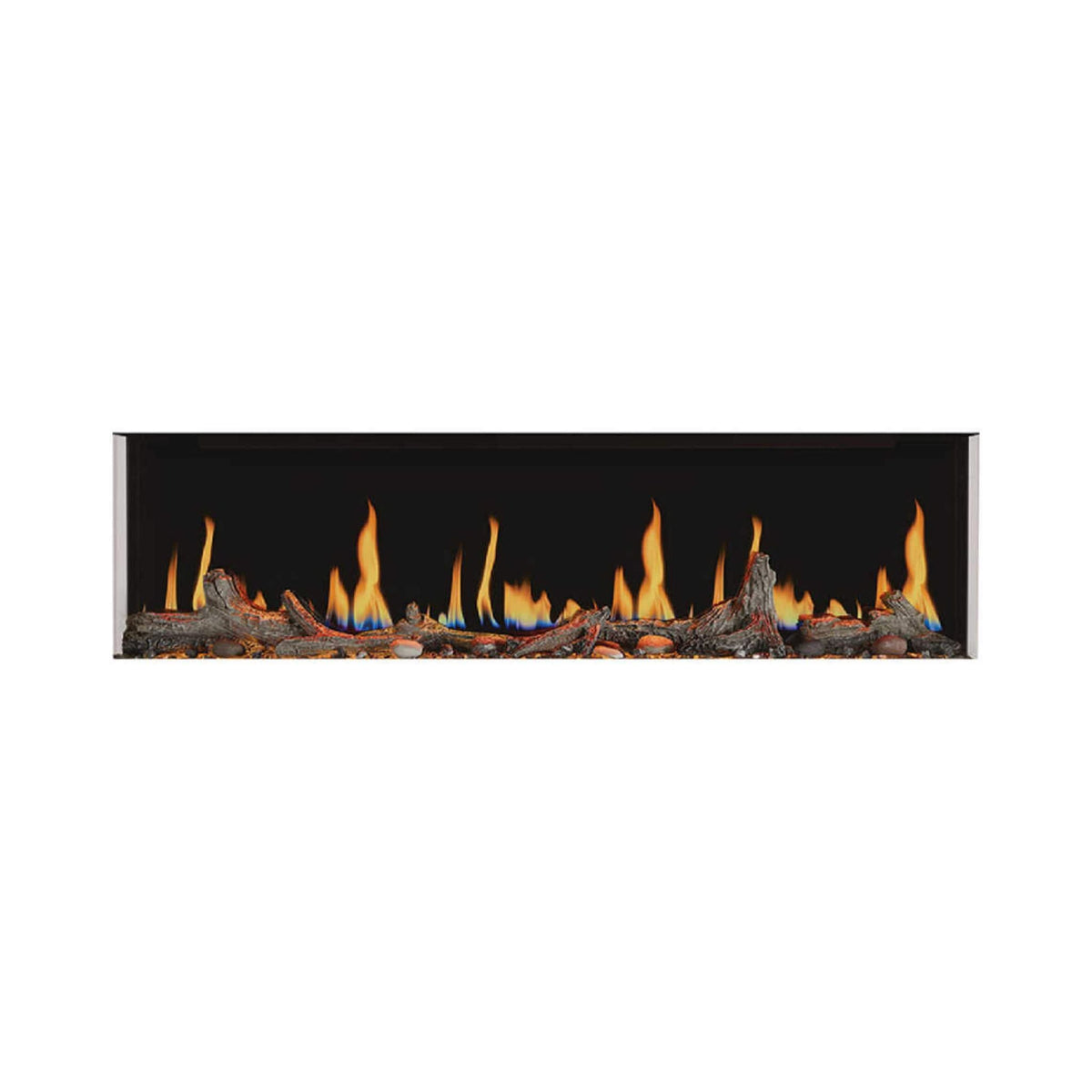 Napoleon Luminex 65-Inch LCD Built-In Electric Fireplace With Remote Control [NEFL65LCD-3SV]