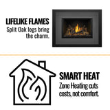 Napoleon Oakville 3 28-Inch Direct Vent Natural Gas Fireplace Insert [GDI3N-1] (SAK25498)