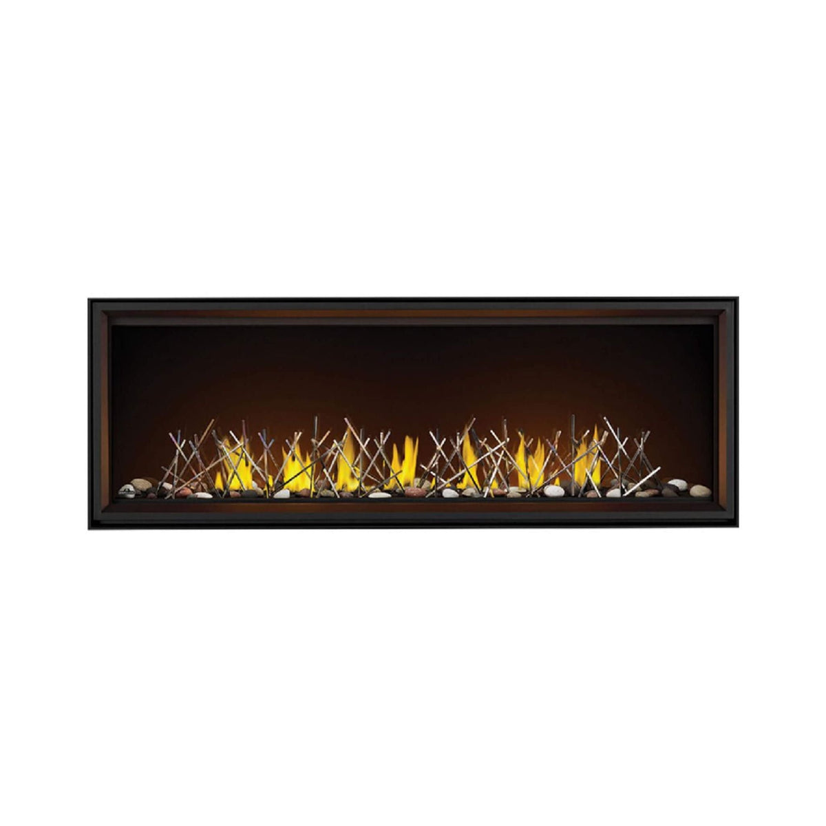 Napoleon Tall Linear Vector Direct Vent Natural Gas Fireplace With Remote Control [TLV50/62/74N]