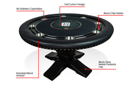 THE NIGHTHAWK POKER TABLE