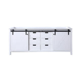 Nuvia 80-Inch Fully Assembled Double Bath Vanity With Soft Close Cabinets [No Countertop] (SAK53904)