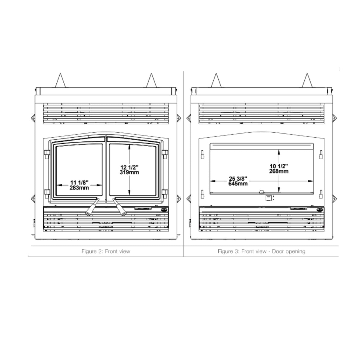 Osburn Stratford II Wood-Burning Fireplace Insert [OB04007]