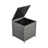 Alora Outdoor 6-Piece All-Weather PE Rattan Sofa Set With Adjustable Seat, Storage Box, Removable Covers, And Tempered Glass Table Top (SAK37221)