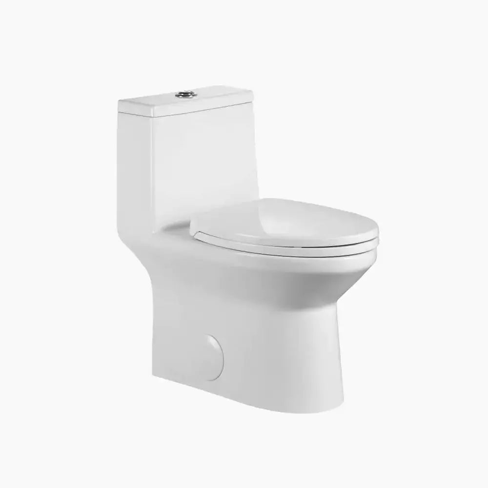 Latest HOROW HWMT138 Floor Mounted One-Piece Toilet with Elongated Bowl