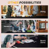 Portable Foldable Full-Size Ping Pong Table Tennis Table With Net And Accessories (SAK64929)