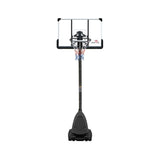Portable Outdoor All-Weather Height Adjustable Basketball Hoop With 44-Inch Backboard And Wheels, 10FT
