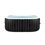 Premium 2-Person Inflatable Hot Tub Kit With 8-Color LED Lights (SAK98431)