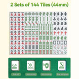 Premium Foldable 4-Player Automatic Mahjong Table With 2 Tile Sets