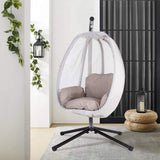 Alora Premium 70-Inch Outdoor Hammock Egg Swing Chair With Stand (SAK42317)