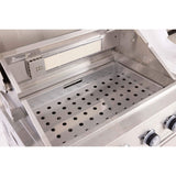 Premium Outdoor Kitchen With 32-Inch 60K BTU Built-In Stainless Steel LPG Gas Grill, Door And Drawer Combo And Stainless Steel Ice Box