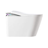 Nuvia Premium Smart Auto Flush Toilet With Foot Sensor, Remote, Heated Seat And Night Light (SAK56378)