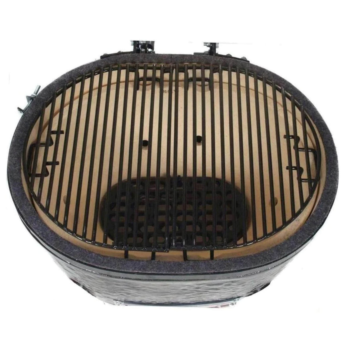Primo Oval XL 400 Ceramic Kamado BBQ Grill W/ Stainless Steel Grates [PGCXLH]