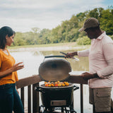 Primo Oval XXL Black Ceramic Kamado Charcoal Grill [PGCXXLH]