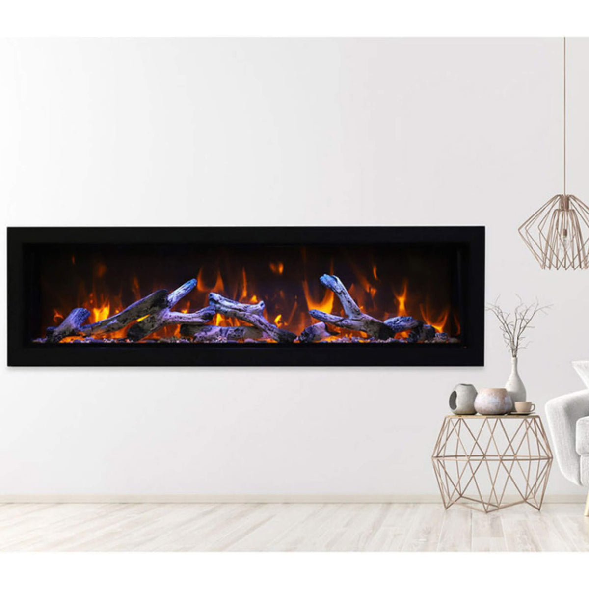Remii Extra Tall 55" Electric Fireplace With Remote Control [102755-XT]