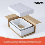 F01R-S3319W1-L  33 Inch Ceramic Overmount Kitchen Sink – Durable & Stylish Design