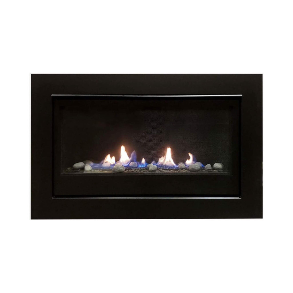 Sierra Flame Boston 36-Inch Gas-Burning Direct Vent Builder's Linear Fireplace [BOSTON-36-NG-EI]