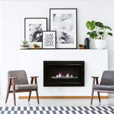 Sierra Flame Boston 36-Inch Gas-Burning Direct Vent Builder's Linear Fireplace [BOSTON-36-NG-EI]