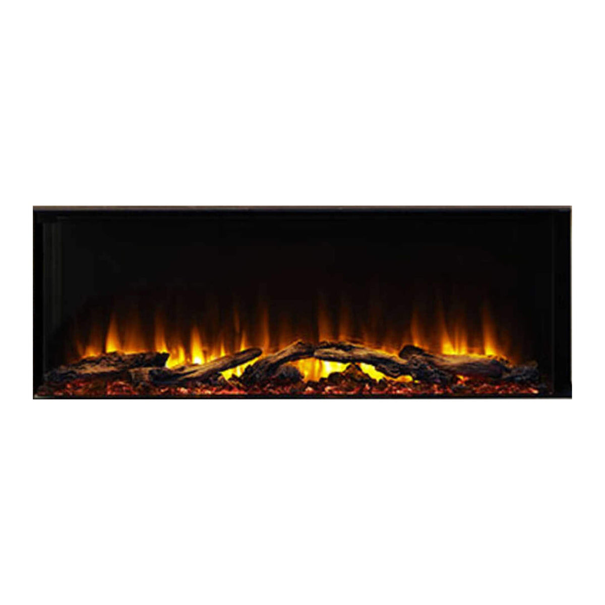 SimpliFire Scion Trinity 3-Side Linear Electric Fireplace [SF-SCT55/43-BK]