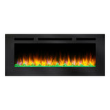 Simplifire Allusion Recessed Linear Electric Fireplace [SF-ALL48/50/60-BK]