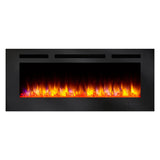 Simplifire Allusion Recessed Linear Electric Fireplace [SF-ALL48/50/60-BK]