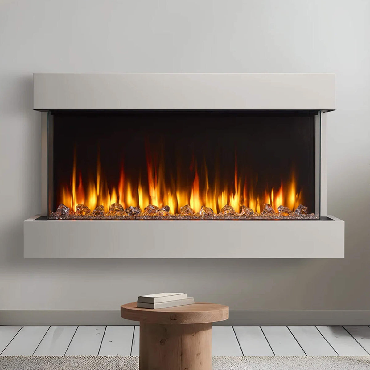 SimpliFire Triton Multi-View Smart Linear Electric Fireplace [SF-TR50/65/78]