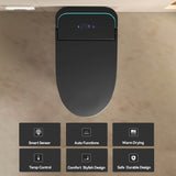 Nuvia Smart One-Piece Bidet Toilet With Auto Open/Close Seat And Dryer (SAK86135)