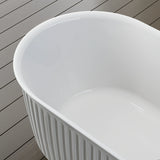 HOROW 59 Inch Acrylic Freestanding Tub Model ST59-CH