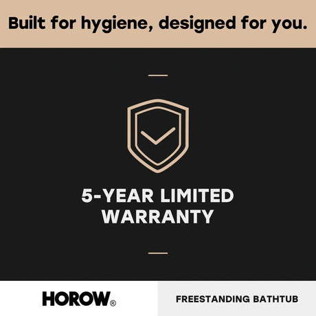 HOROW 59 Inch Acrylic Freestanding Tub Model ST59-CH
