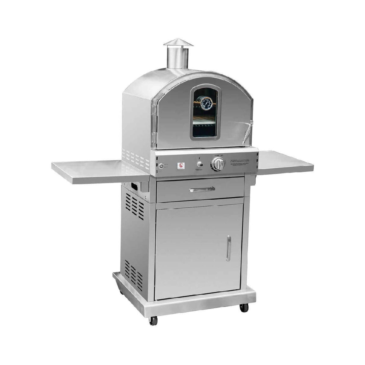 Summerset 60" Outdoor Freestanding Gas Pizza Oven [SS-OVFS-LP/NG]