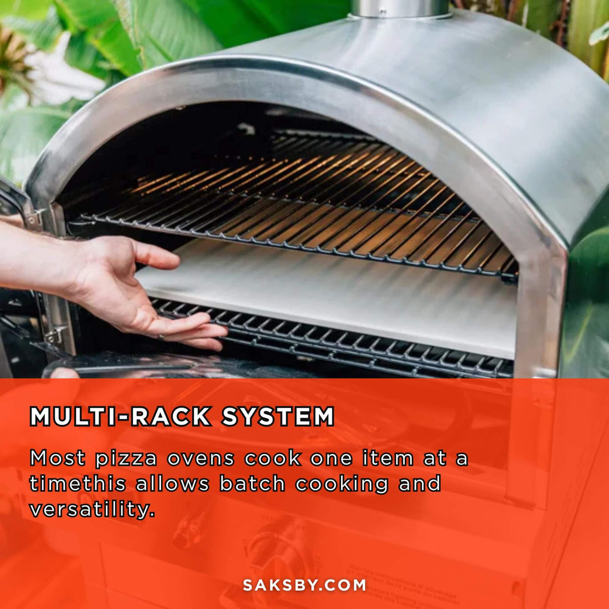 Summerset 60" Outdoor Freestanding Gas Pizza Oven [SS-OVFS-LP/NG]