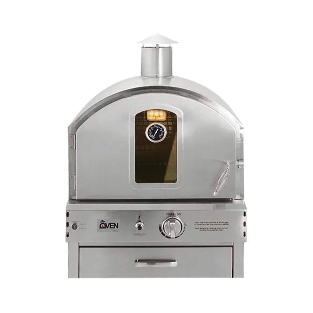 Summerset Outdoor Built-In Countertop Gas Pizza Oven [SS-OVBI]