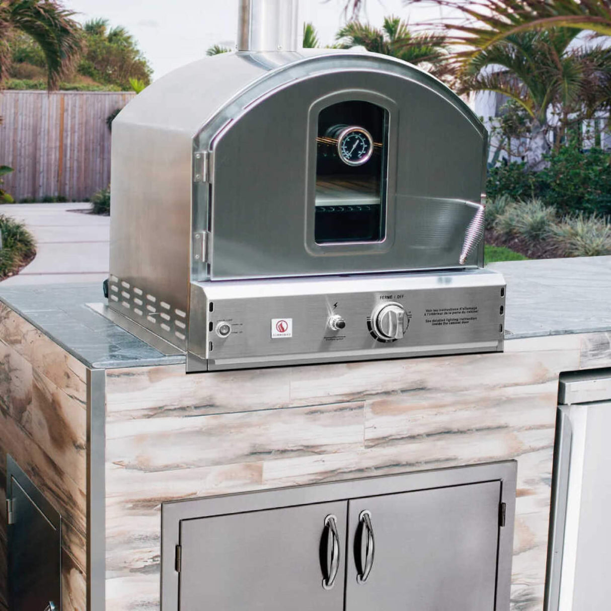 Summerset Outdoor Built-In Countertop Gas Pizza Oven [SS-OVBI]
