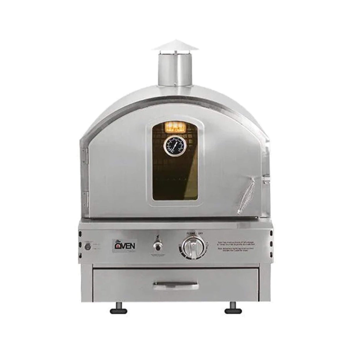 Summerset Outdoor Built-In Countertop Gas Pizza Oven [SS-OVBI]