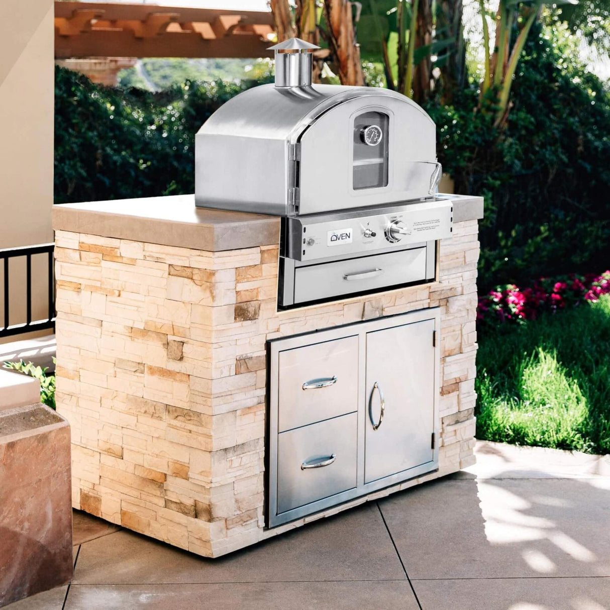 Summerset Outdoor Built-In Countertop Gas Pizza Oven [SS-OVBI]