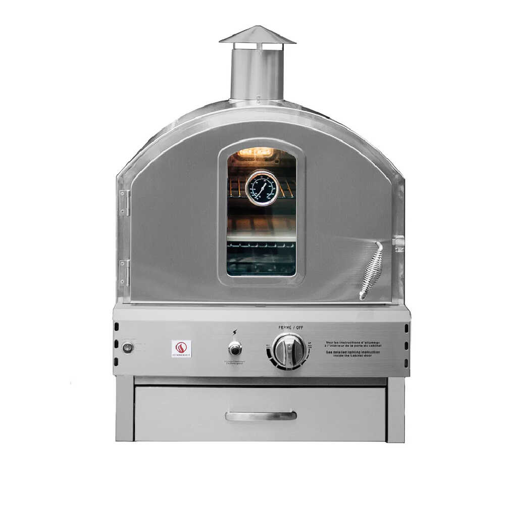 Summerset Outdoor Built-In Countertop Gas Pizza Oven [SS-OVBI]