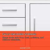 Summerset 33-Inch Stainless Steel Flush Mount Triple Drawer And Access Door Combo [DC3-33]