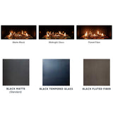 Summit 72-Inch Linear Fireplace With Bedrock [SML-72BR]