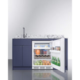 Summit Turnkey Caldera Kitchenette With A Cooktop, Refrigerator-Freezer, Sink, And Pre-Installed Cabinetry [CALDERAWH35]