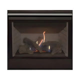 Superior Fireplaces 35-Inch Direct Vent Traditional Natural Gas Fireplace With Battery Backup [DRT2035R/TEP-C]