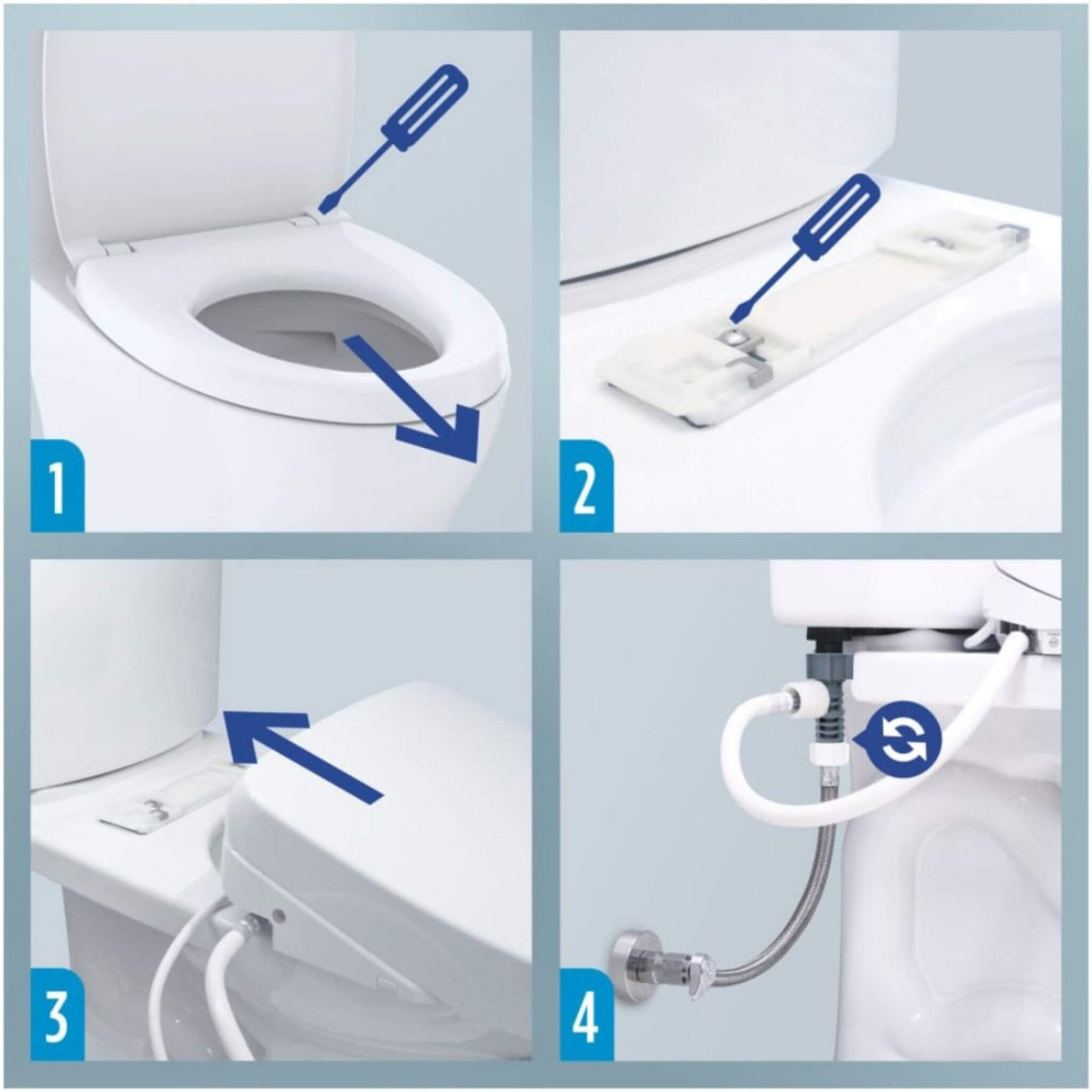 [SW4734AT40#01] TOTO S7A Washlet Elongated Bidet Toilet Seat With EWater And Classic Contemporary Lid