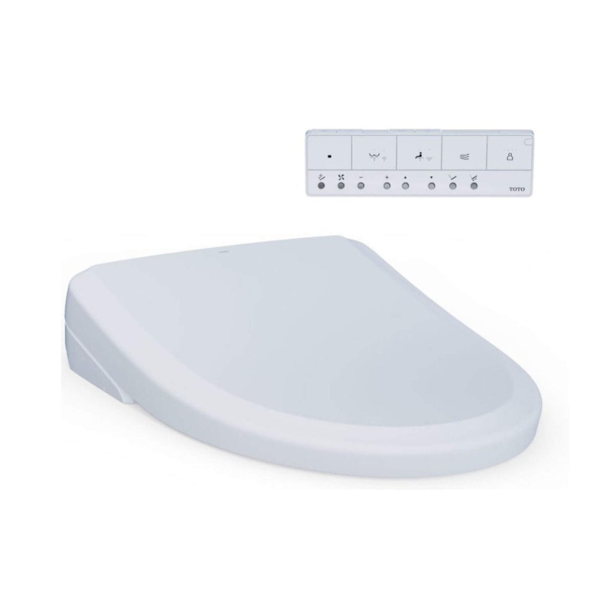 [SW4734AT40#01] TOTO S7A Washlet Elongated Bidet Toilet Seat With EWater And Classic Contemporary Lid