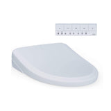 [SW4734AT40#01] TOTO S7A Washlet Elongated Bidet Toilet Seat With EWater And Classic Contemporary Lid