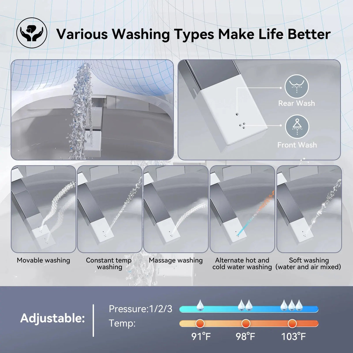 Can’t-Miss HOROW T03PL Bidet Toilet with Hands-Free & Auto Flush