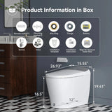Can’t-Miss HOROW T03PL Bidet Toilet with Hands-Free & Auto Flush